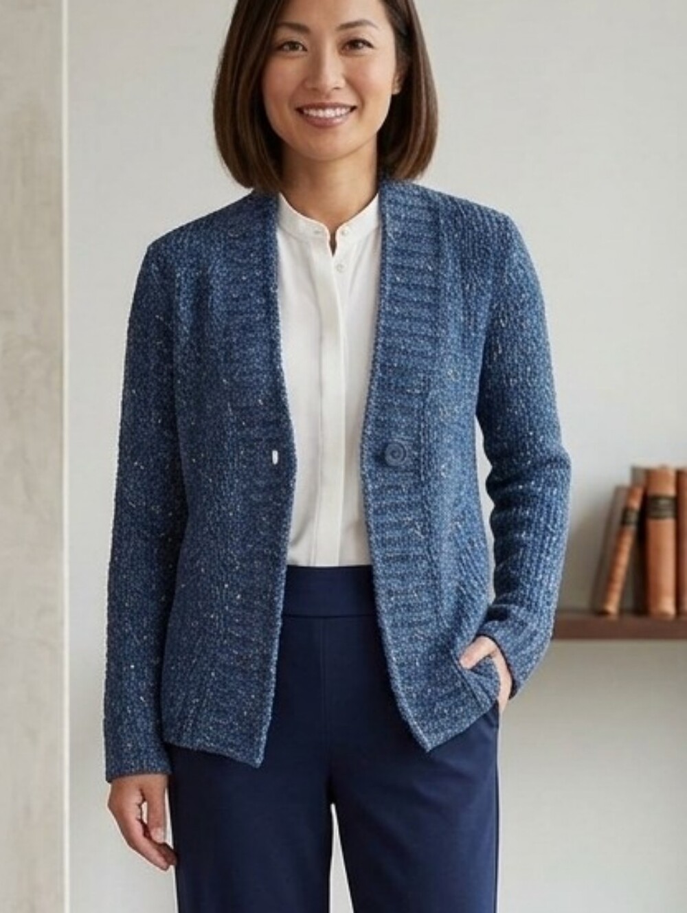 Vintage Charter Club Wool Knit Cardigan XS